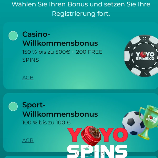 Boni und Aktionen