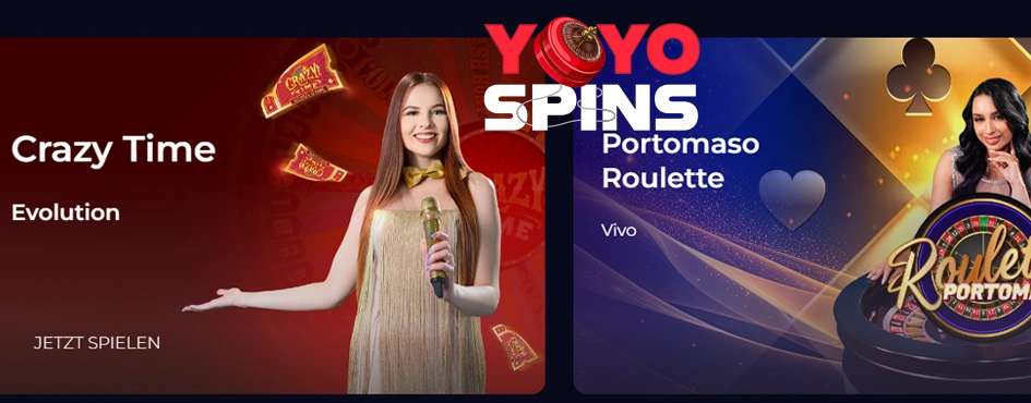 Das Live Casino ist das Herzstück der Plattform