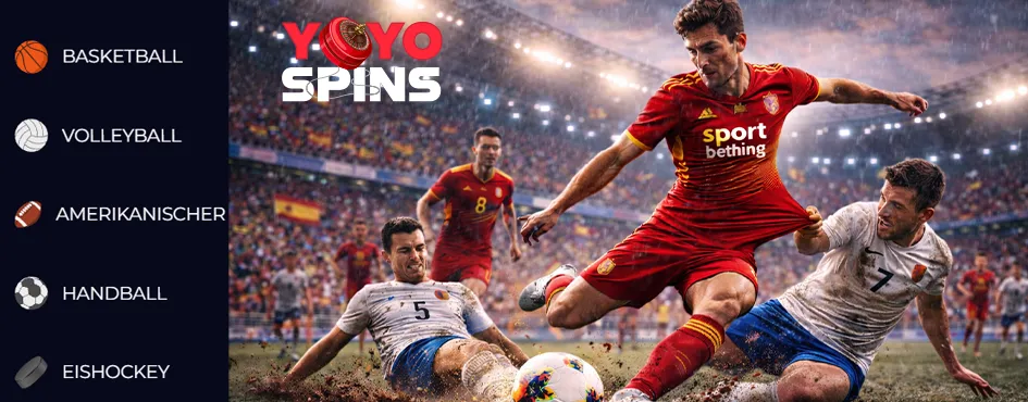 Live-Wetten im game YoyoSpins casino